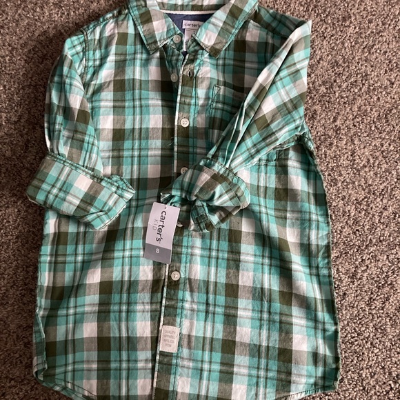 Boys shirts and jacket size 7-8 brands Carter, cat and jack, O’Neill,wrangler, - Picture 6 of 10